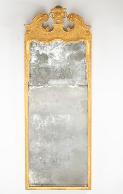 Lot 100 - George I  Gilt-Gesso Pier Mirror