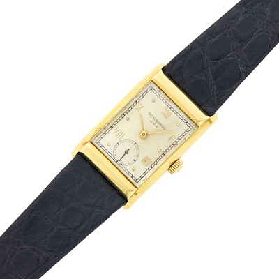 Lot 251 - Patek Philippe Gold Wristwatch, Ref. 1493