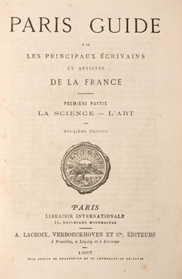 Lot 300 - [PARIS] [VARIOUS AUTHORS AND ILLUSTRATORS]....