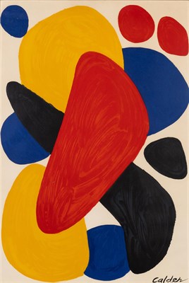 Lot 35 - Alexander Calder (1898-1976) BOOMERANG Color...