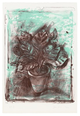 Lot 37 - Jim Dine (b. 1935) JERUSALEM PLANT #4...