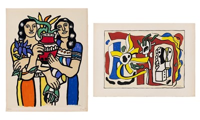 Lot 76 - Fernand Léger (1881-1955) FEMMES EN VASE;...