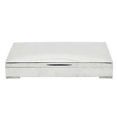 Lot 517 - American Sterling Silver Oversized Jewelry Box