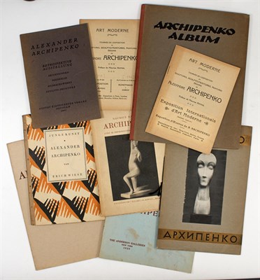 Lot 12 - ARCHIPENKO, ALEXANDER An extensive archive...