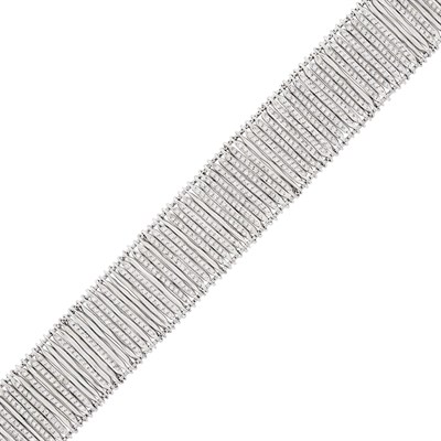 Lot 56 - H. Stern White Gold and Diamond 'Filaments' Bracelet
