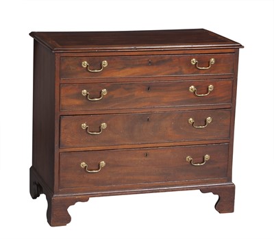 Lot 134 - George III Inlaid Mahogany Chest of Drawers