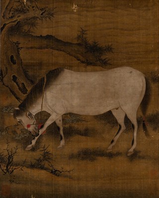 Lot 132 - A Fine Chinese School Painting of a Horse