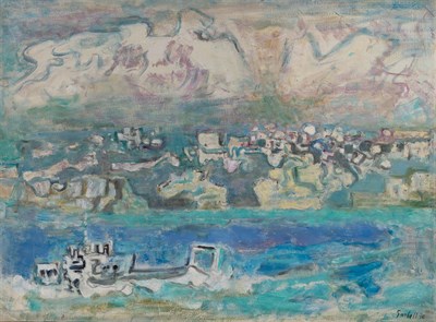 Lot 25 - Alexandre Garbell French, 1903-1970 Bord de...