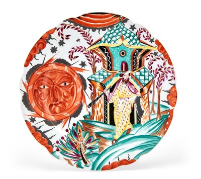 Lot 56 - Soviet Porcelain Plate Imperial Porcelain...