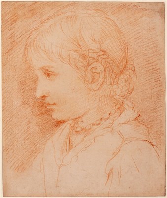 Lot 513 - Simone Cantarini Italian 1613-1648 Portrait of...