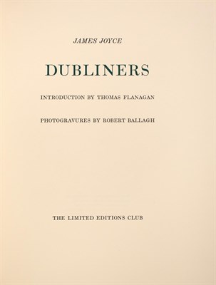 Lot 197 - [LIMITED EDITIONS CLUB] JOYCE, JAMES....