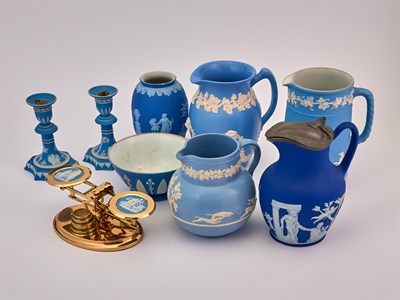 Lot 170 - Group of Wedgwood Jasperware and Other Similar...