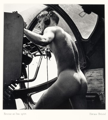Lot 66 - HORACE BRISTOL. Rescue at Sea, 1944