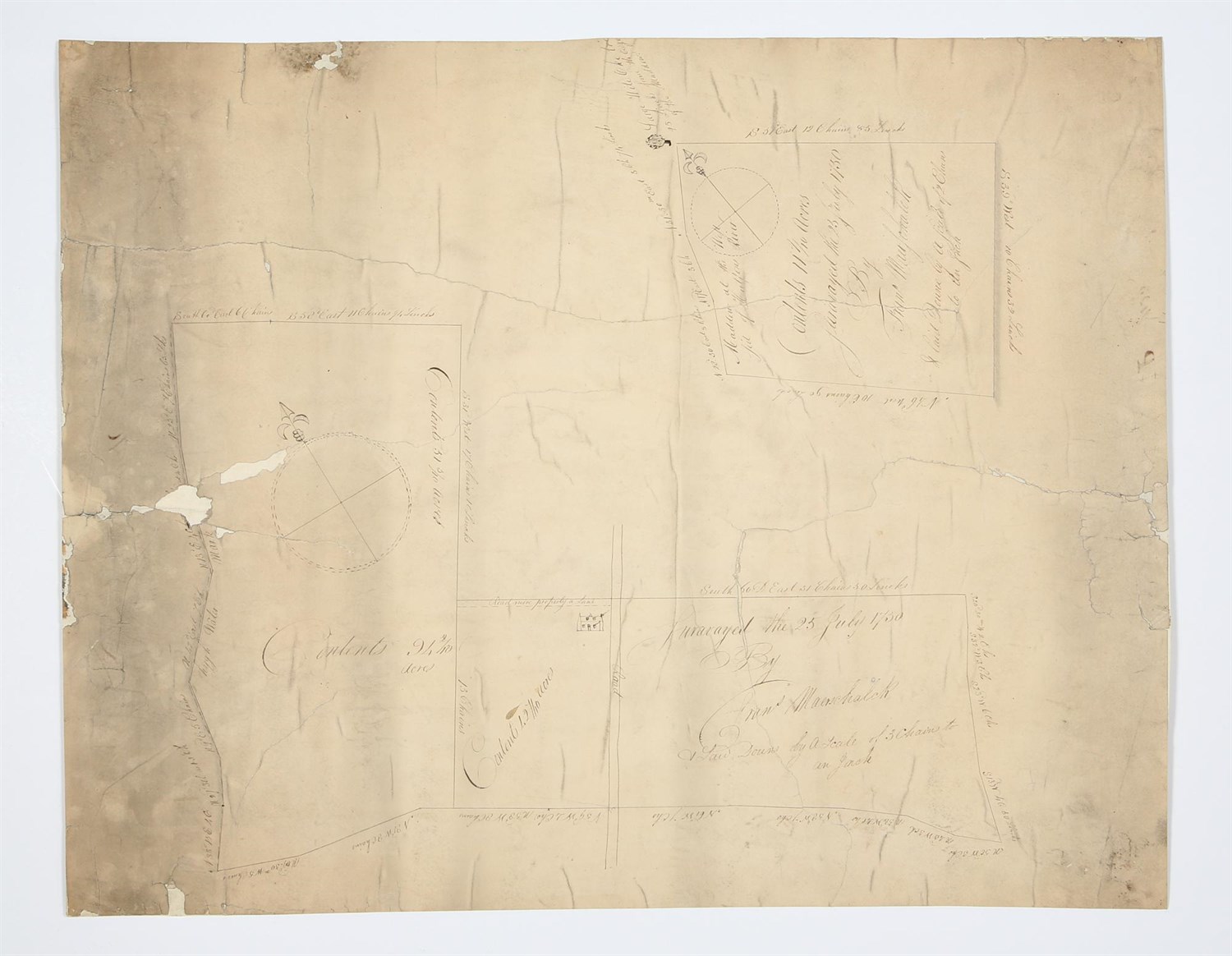 Lot 322 - Collection of a New York Surveyor MAERSCHALK,...
