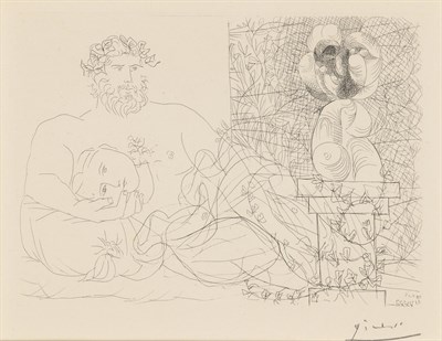 Lot 129 - Pablo Picasso (1881-1973) LE REPOS DU...
