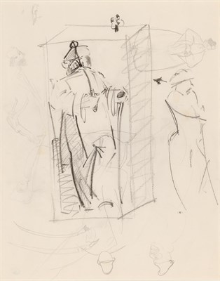 Lot 90 - Franz Kline American, 1910-1962 Untitled,...