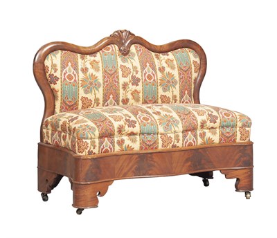 Lot 230 - American Classical Mahogany Settee Second...