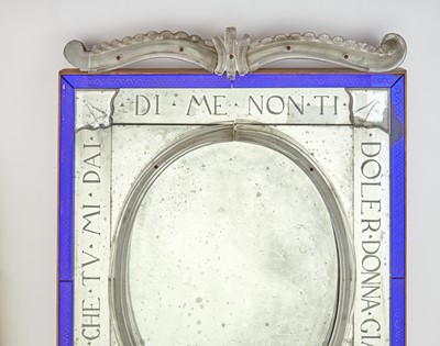 Lot 69 - Venetian Style Border Glass Mirror