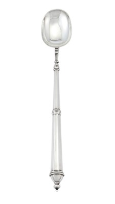 Lot 164 - Tiffany & Co. Irish Sterling Silver Stuffing Spoon with Integral Marrow Scoop