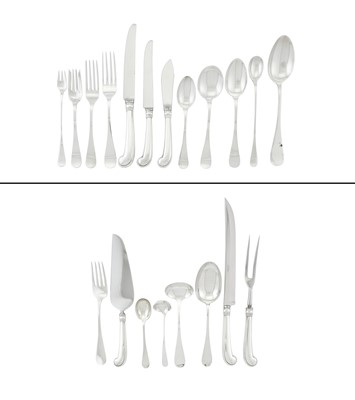 Lot 162 - Tiffany & Co. American Sterling Silver King William Pattern Flatware Service