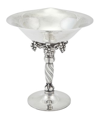 Lot 180 - Georg Jensen Sterling Silver Tazza