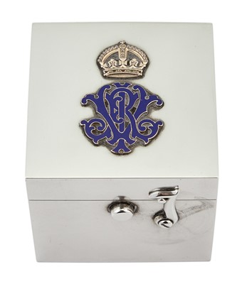 Lot 184 - Russian Silver Traveling Inkwell