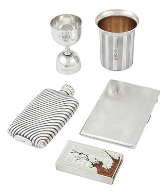 Lot 178 - Group of Silver Drinking Articles