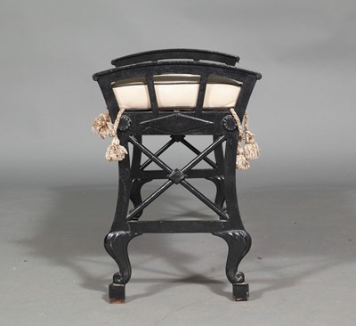 Lot 5036 - Bette Midler: Cast Iron Bench