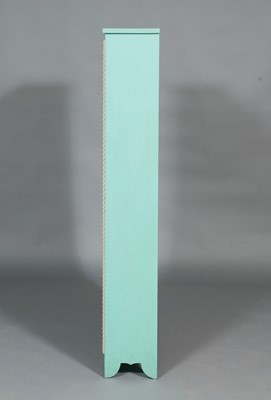 Lot 5026 - Bette Midler: Green Painted Wood Open Bookcase