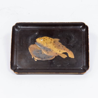 Lot 171 - Group of Three Japanese Lacquered Articles