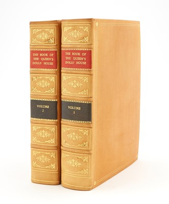 Lot 111 - BENSON The Book of the Queen's Dolls' House & The Book of the Queen's Dolls' House Library