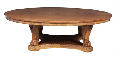 Lot 333 - French Restoration Mahogany Table de Milieu...