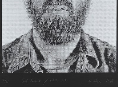 Lot 580 - Chuck Close (1940-2021)