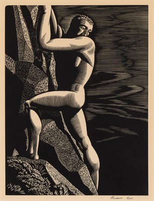 Lot 68 - Rockwell Kent (1882-1971) MOUNTAIN CLIMBER...