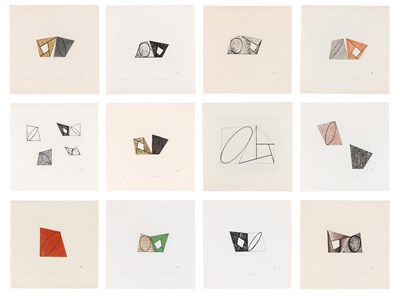 Lot 90 - Robert Mangold (b. 1937) PAGES Complete set of...