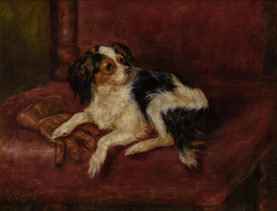 Lot 1063 - English School 19th Century Waiting for Master...