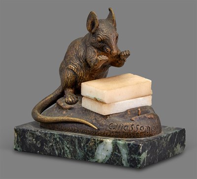 Lot 1149 - Clovis Edmond Masson French, 1838-1913 Mouse...