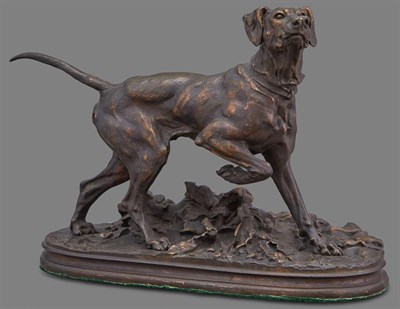 Lot 1014 - Pierre Jules Mene French, 1810-1879 Pointer on...
