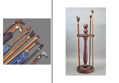Lot 1139 - French Style Bronze and Marble Dog-Themed...