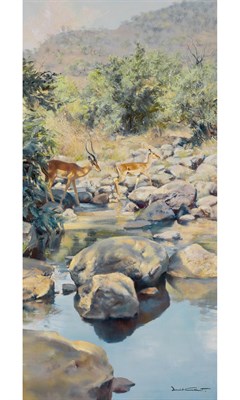 Lot 1032 - Donald Grant British, 1930-2001 Impala...