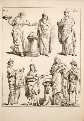 Lot 7 - [COSTUME - ANTIQUITY]
BARDON, DANDRE. Costume des Anciens Peuples, a l'Usage des Artistes.