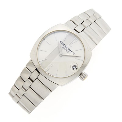 Lot 1132 - Chaumet Paris Stainless Steel 'Miss Dandy' Wristwatch