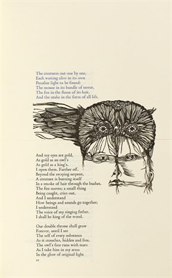 Lot 229 - [RED ANGEL PRESS] DICKEY, JAMES. The Owl King....