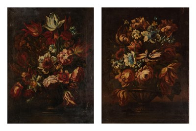 Lot 586 - Spanish School 18th-19th Century Still Lifes...