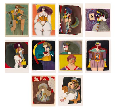 Lot 104 - Richard Lindner (1901-1978) UNTITLED (EUGENE...