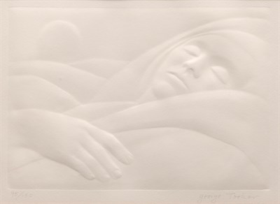 Lot 162 - George Tooker (1920-2011) REPOSE (SLEEP)...