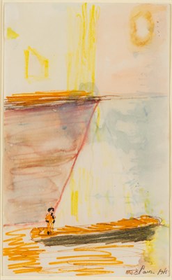 Lot 129 - Betty Parsons American, 1900-1982 Sailboat,...