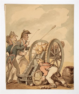 Lot 36 - [ROWLANDSON, THOMAS] Two Watercolors....
