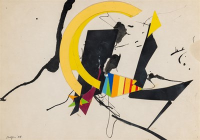 Lot 80 - Budd Hopkins American, 1931-2011 Untitled...