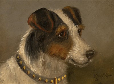 Lot 1052 - Attributed to George Earl Head of a Jack...